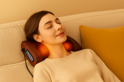 NeckRelief Heat Massage Pillow